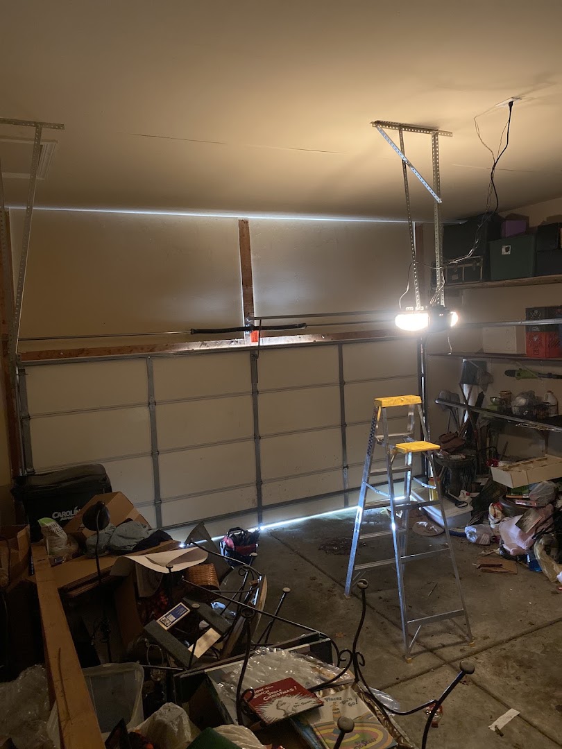 Garage door opener installation, Charlotte NC